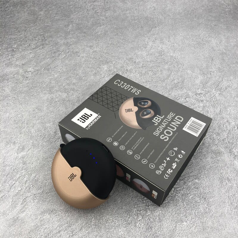 Shoabify JBL C330 Wireless Earbuds Gaming Bass Noise Cancelling