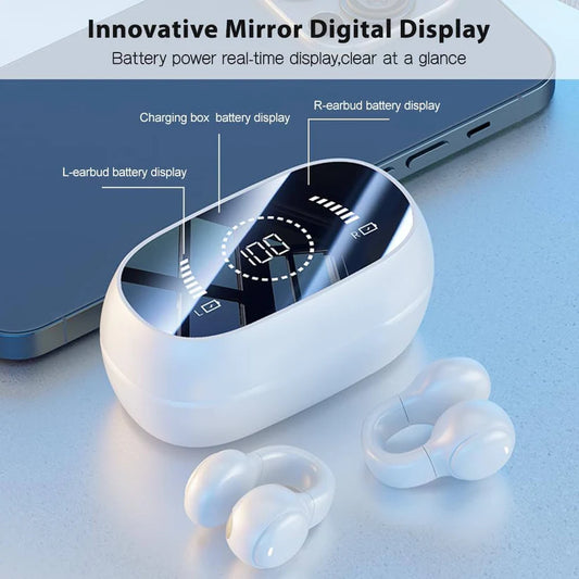 M47 Wireless Bluetooth Earphones with Charging Case – True Stereo Sound