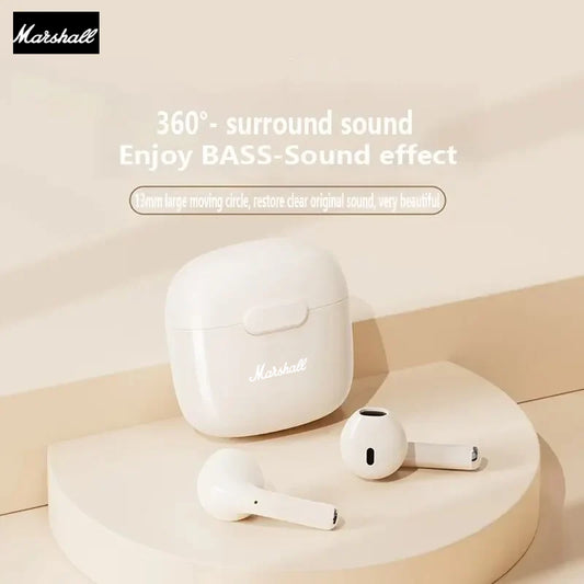 Shoabify Marshall A2 Bluetooth Earphones with Mic HiFi Sound